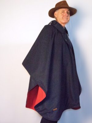 Poncho tradición forrado en paño