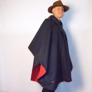 Poncho tradición forrado en paño